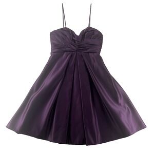 Wtoo by Watters Strapless Dress Party Cocktail Purple Retro Y2K‎ Size 12